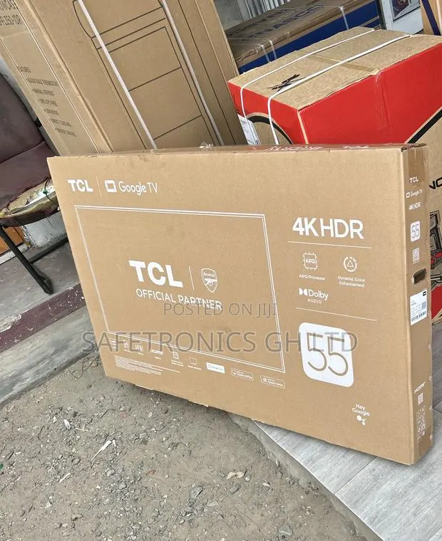 Brand New Smart HDR TCL 55 Inch P635 Electric Tv · Photo 1