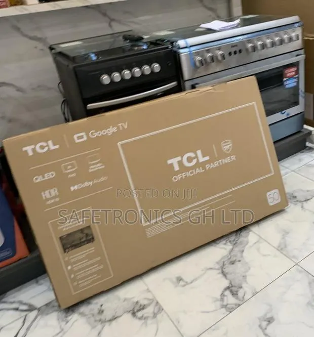 High Elegant 50 Inch Smart Uhd TCL Android Frameless TV · Photo 1