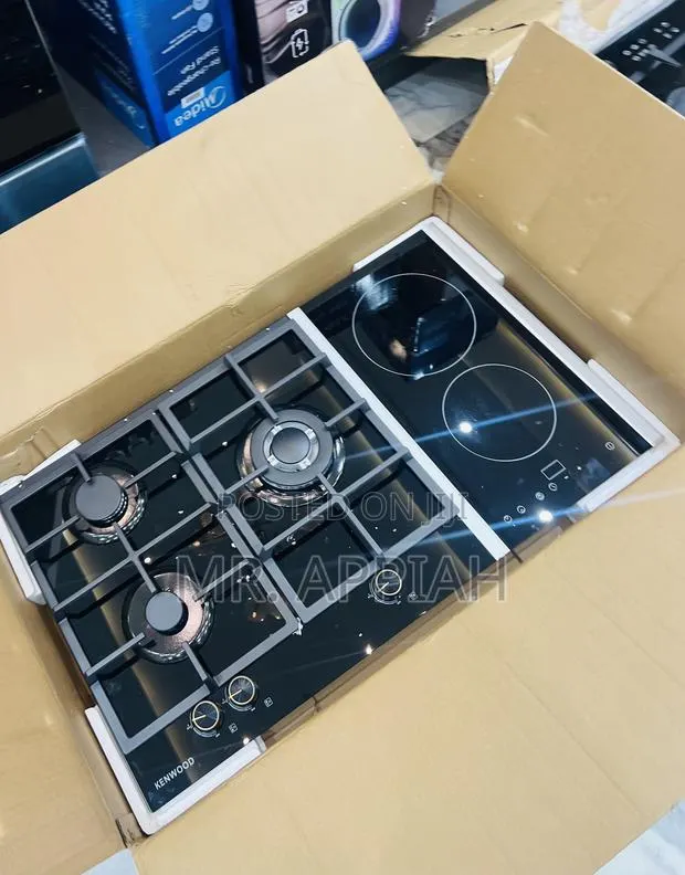 Check Out Classic Kenwood 90cm Built in 4 Gas + 2 Electric Hob(Black) · Photo 1