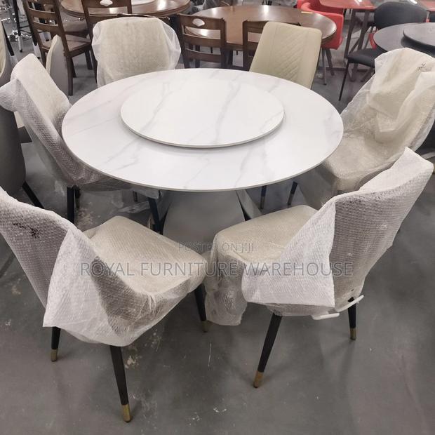 Round Dining Table Set (T001-F14) · Photo 4