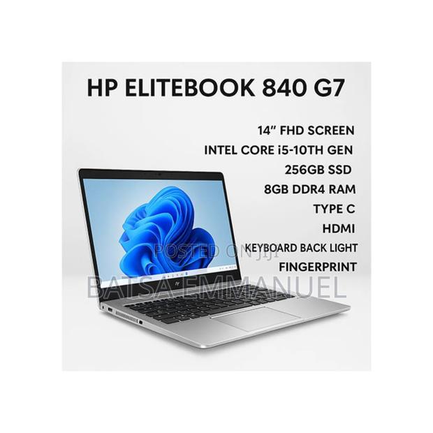 Laptop HP EliteBook 840 G7 8GB Intel Core I5 SSD 256GB · Photo 1