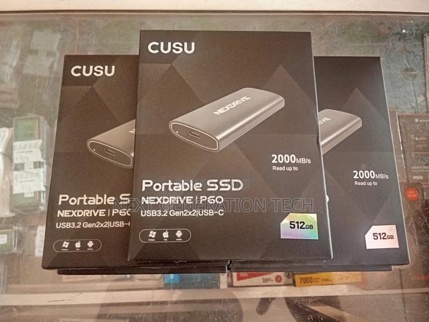 512gb External Portable Solid State Drive (Pssd) · Photo 1