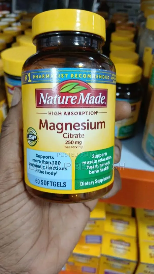 Nature Made Magnesium Citrate 60 Softgel · Photo 1