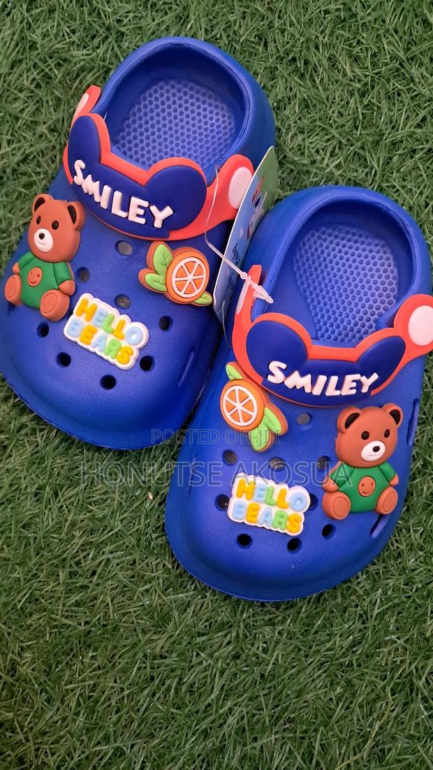 Blue Crocs · Photo 1