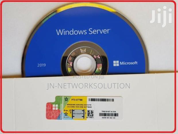 Window Microsoft Win Server 2019 Standard 1pc Key 16core Dvd Pack · Photo 1