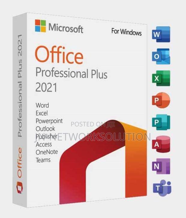 Microsoft Office Professional Plus 2021 – 5pc – Lifetime License · Photo 1