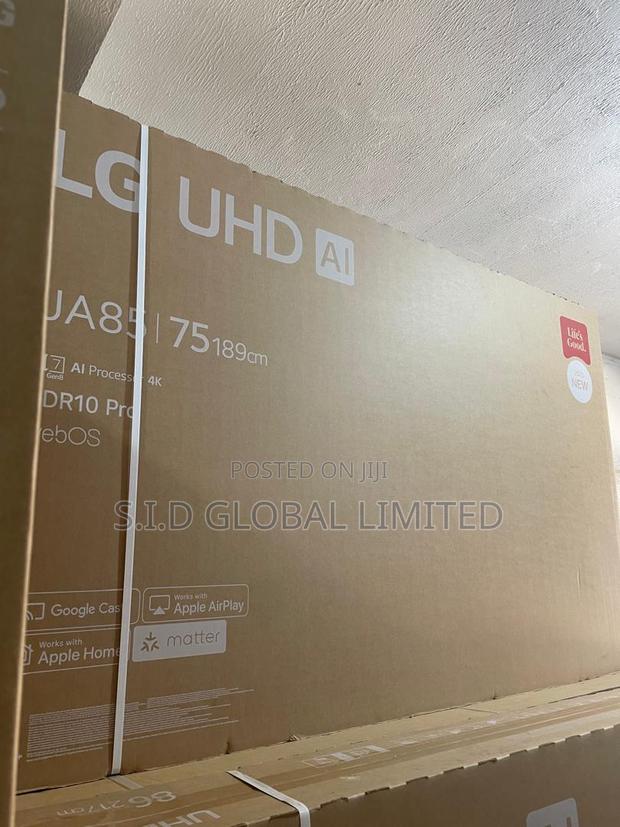 Lg 75 Inch Uhd Ai Ua85 4k Smart Tv · Photo 1