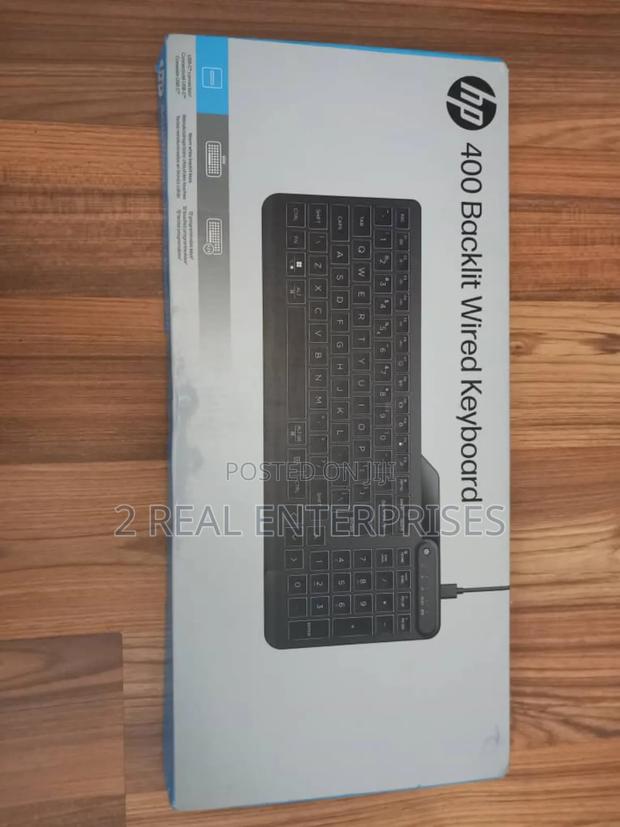 Hp 400 Backlit Wired Keyboard From Uk · Photo 1