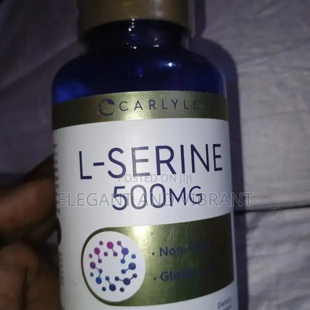 L-Serine Capsules 500 Mg, 120 Count · Photo 2