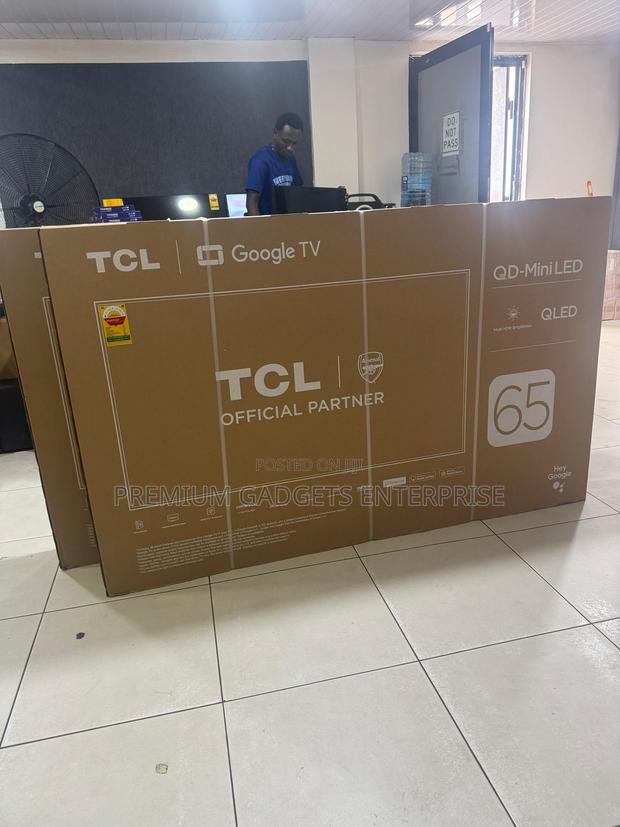 TCL 65-Inch 4k Google TV 65c6k Premium Qd-Mini Led, Onkyo 2.1 Hi-Fi · Photo 1