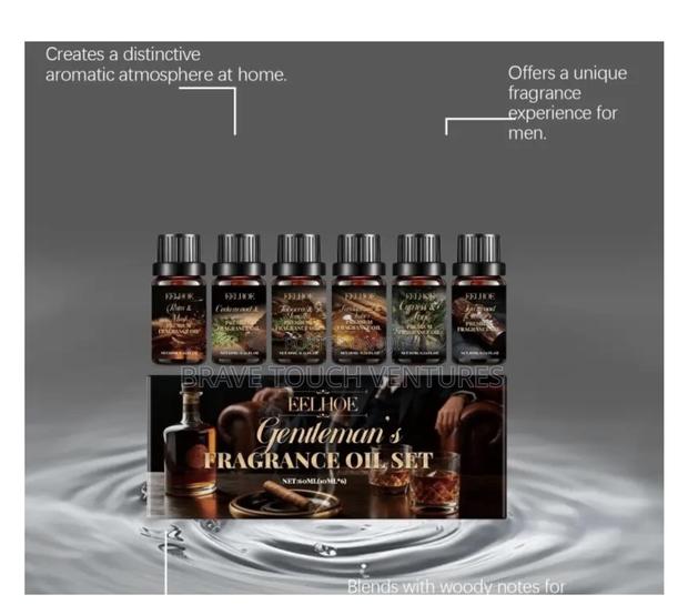 Gentleman’S Fragrance Oil for Aroma Diffuser 10ml Each - 6 Pieces · Photo 2