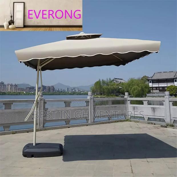 Nice Khaki Colour Garden Umbrella · Photo 1