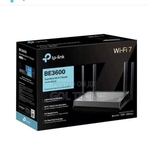 Tp Link Be3600 Dual- Band Wi-Fi 7 Router · Photo 1