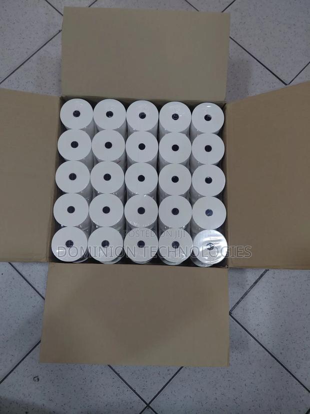 Thermal Paper Roll Box 50pcs 80x80mm · Photo 1