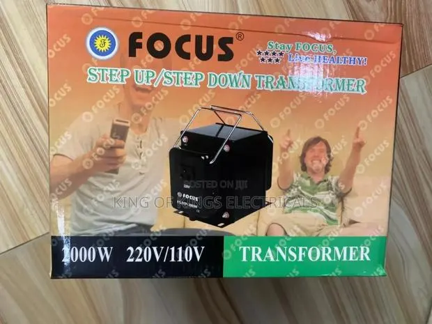 Focus Step Up/Step Down Transformer – 2000w (220v/110v) · Photo 1