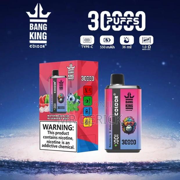 Bang King 30000 Puffs Disposable Vape, Rotating of 2 Different Flavors · Photo 1