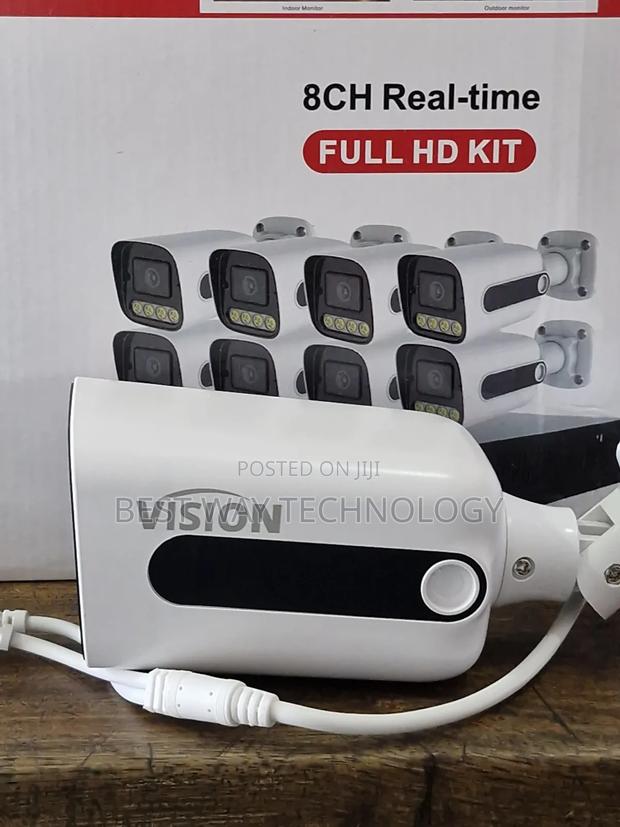 8ch Kit 5mp Full Colour With Voice · Photo 1