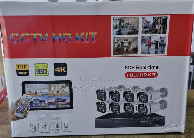 8ch Kit 5mp Full Colour With Voice · Photo 2