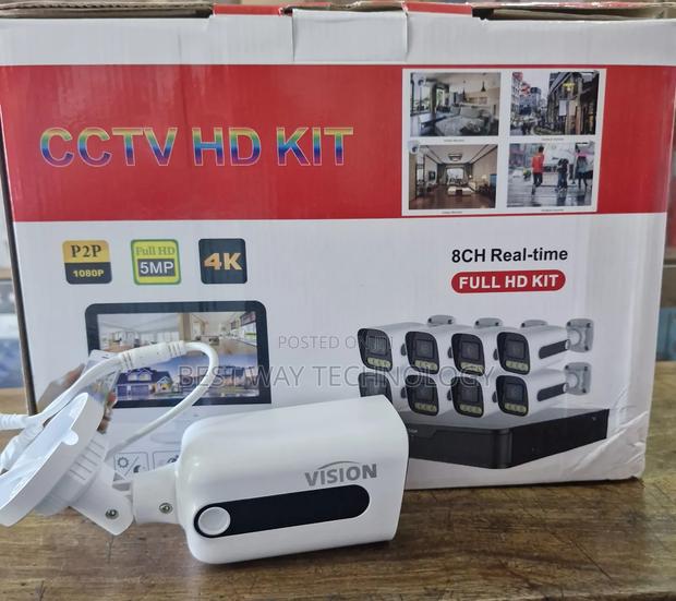 8ch Kit 5mp Full Colour With Voice · Photo 3