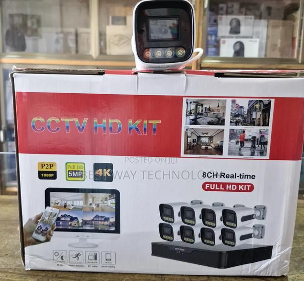 8ch Kit 5mp Full Colour With Voice · Photo 4