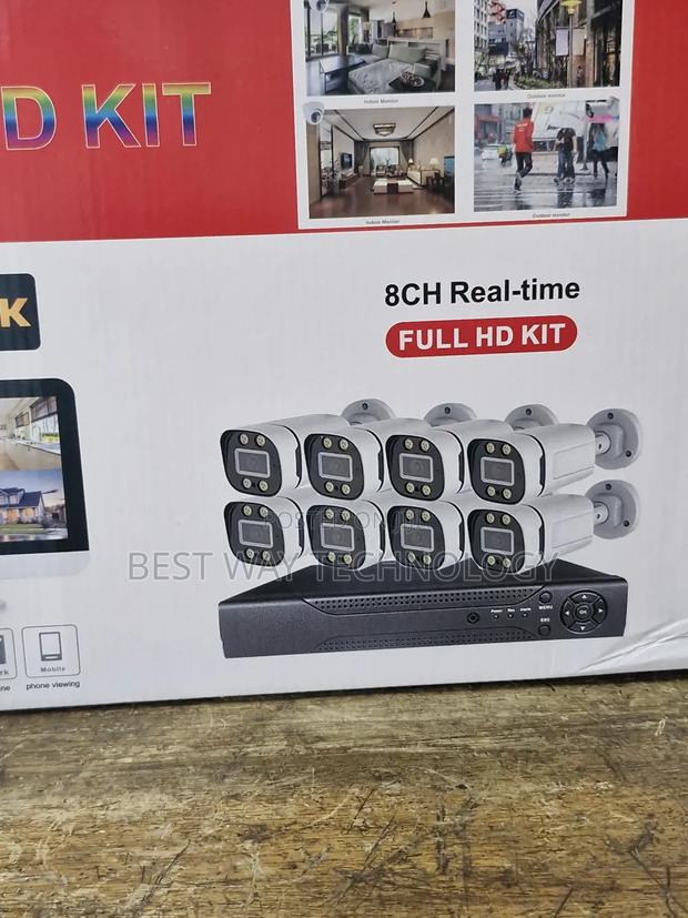 8ch Kit 5mp Full Colour With Voice · Photo 5