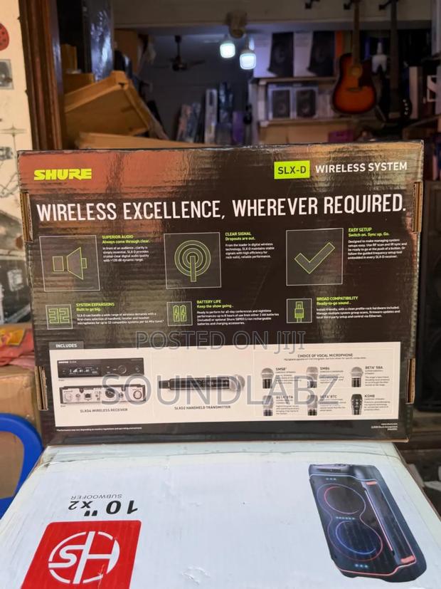 Shure Slxd24/B87a Professional Single Digital Wireless Microphone · Photo 3