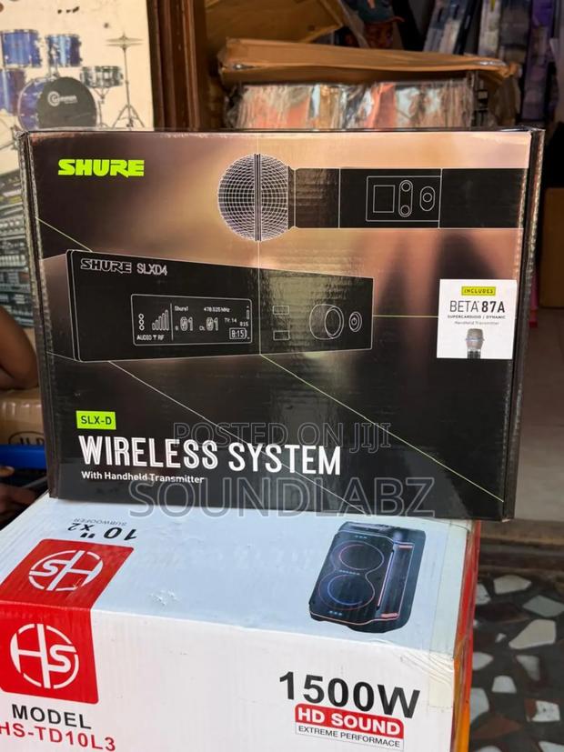Shure Slxd24/B87a Professional Single Digital Wireless Microphone · Photo 4