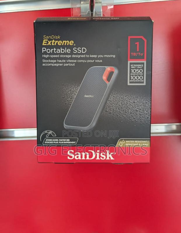 Sandisk 1tb Portable Ssd V2 - 1050 Mb/S - Usb 3.2 Gen 2 Type · Photo 1