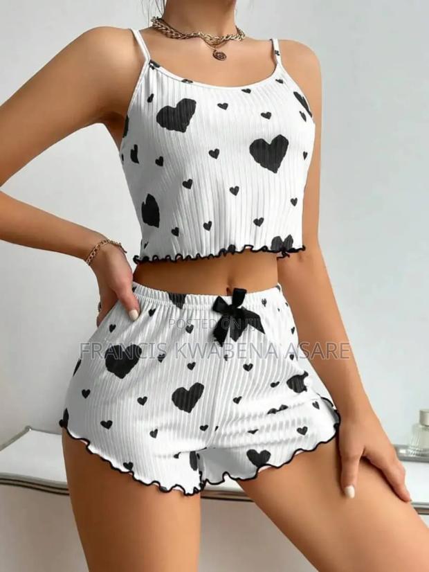 2 Pieces Crop Nightwear 40gh Wholesale · Photo 2