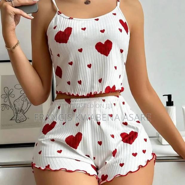 2 Pieces Crop Nightwear 40gh Wholesale · Photo 4