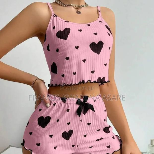 2 Pieces Crop Nightwear 40gh Wholesale · Photo 5