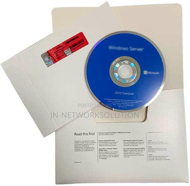 Windows Server Standard 2025 DVD | 16-Core | 64bit | Genuine Key · Photo 1