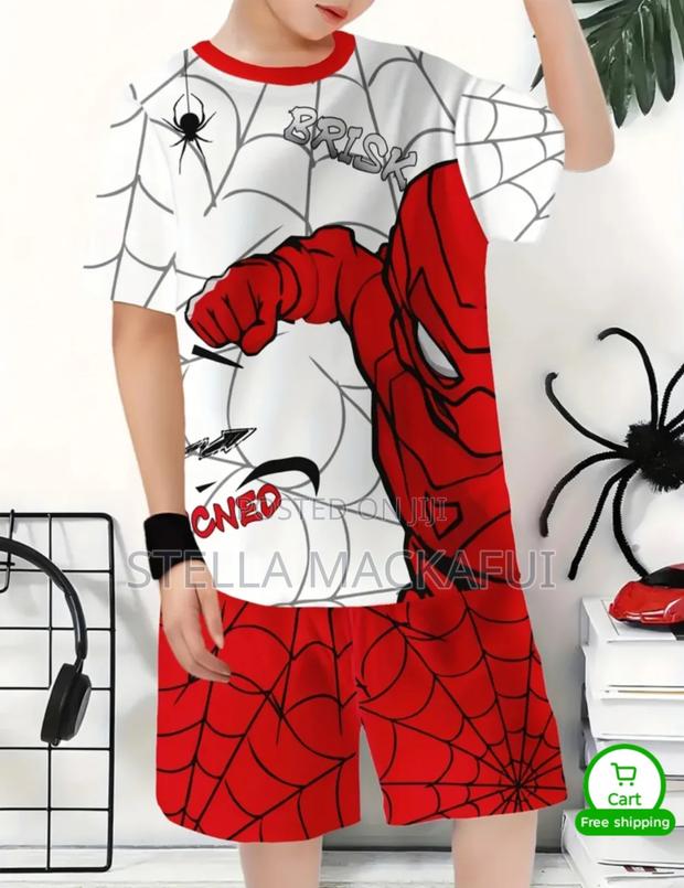 Spiderman Shirt With Short for 7yrs, 8yrs Only · Photo 4