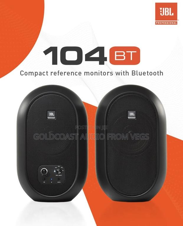 Jbl104-Bt Compact Studio Monitors With Bluetooth (Black Matte) · Photo 8