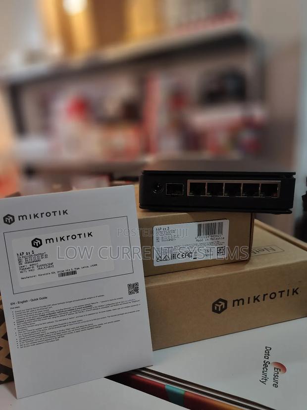 Mikrotik Billing Router for Hotspot Business 5 Gigabit Ports Ax2400 · Photo 2