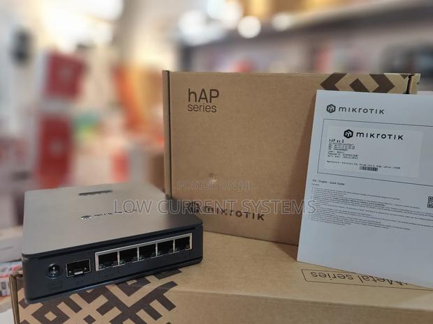 Mikrotik Billing Router for Hotspot Business 5 Gigabit Ports Ax2400 · Photo 1