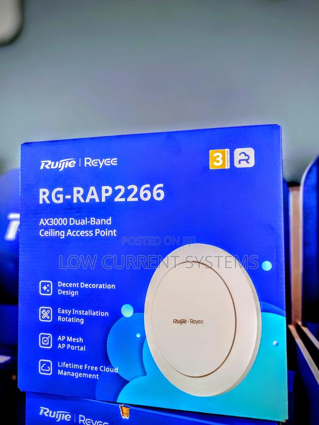 Ruijie Rg-Rap2266 Access Point Wifi6 Dual Band Ax3000 Ap · Photo 1