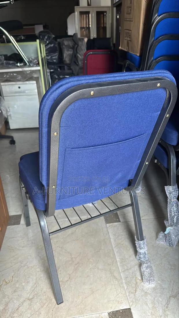 Big Blue Auditorium Chair · Photo 1