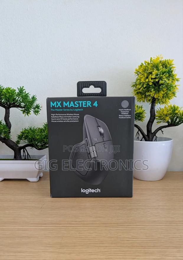 Logitech Mx Master 4 Wireless Mouse (Black) · Photo 1