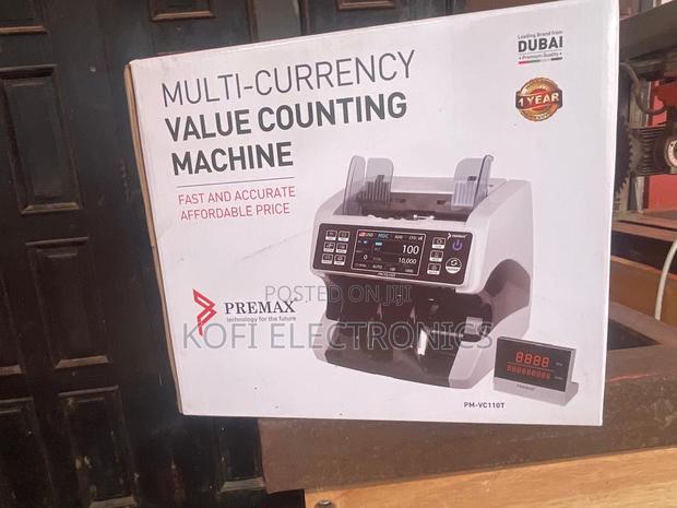 Premax Pm-Vc110t Currency Counter Smart Cash Management · Photo 1
