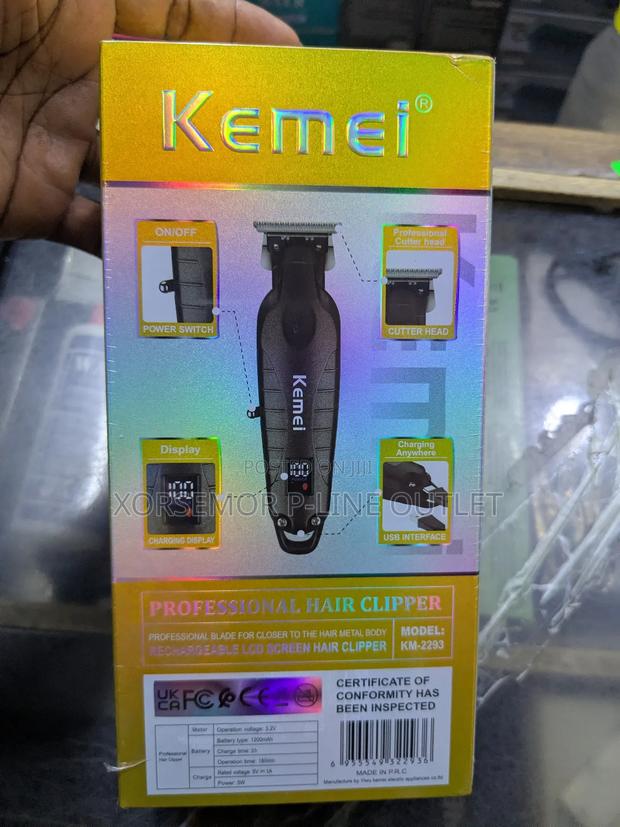 Kemei Rechargeable Km-2293 Clipper · Photo 5