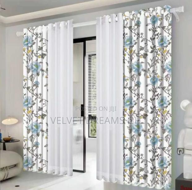 4pcs Curtain Set Beauty Privacy Combined · Photo 4