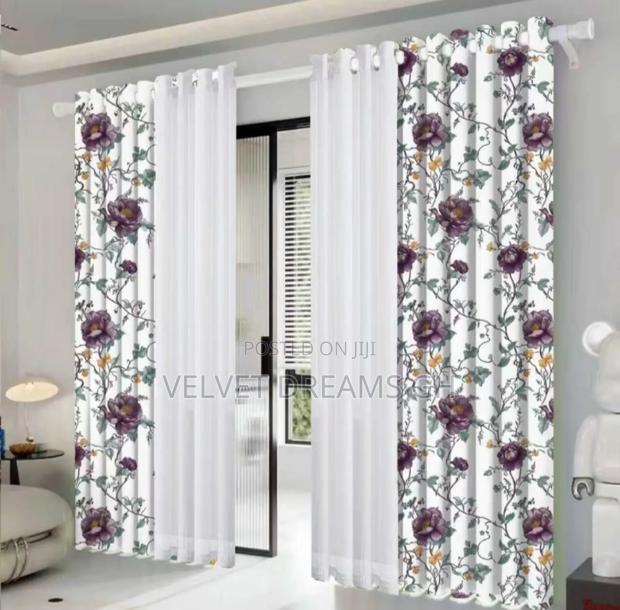 4pcs Curtain Set Beauty Privacy Combined · Photo 5