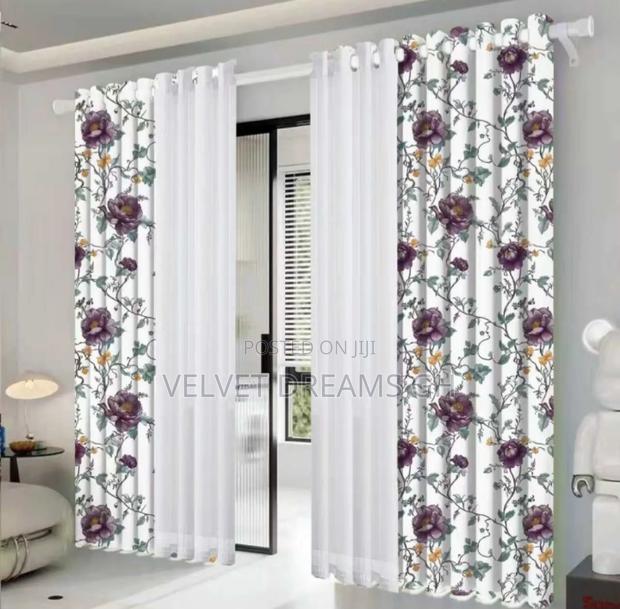 4pcs Curtain Set Beauty Privacy Combined · Photo 6