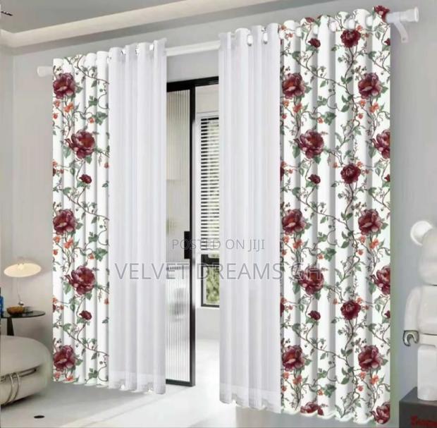 4pcs Curtain Set Beauty Privacy Combined · Photo 7