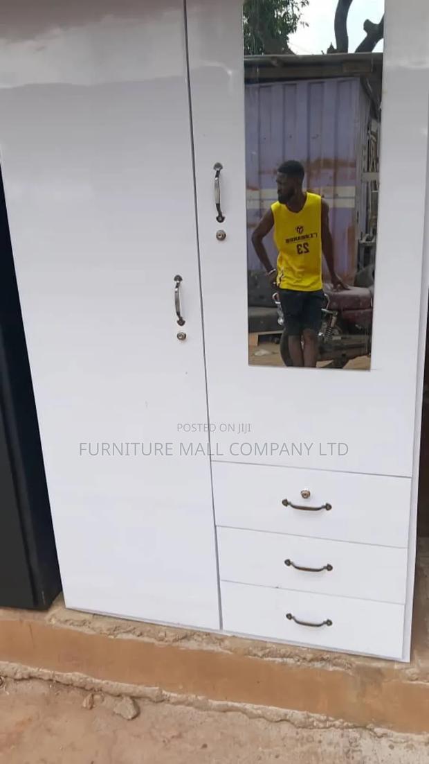 Pure White Double Door Wardrobe Available as Seen · Photo 1