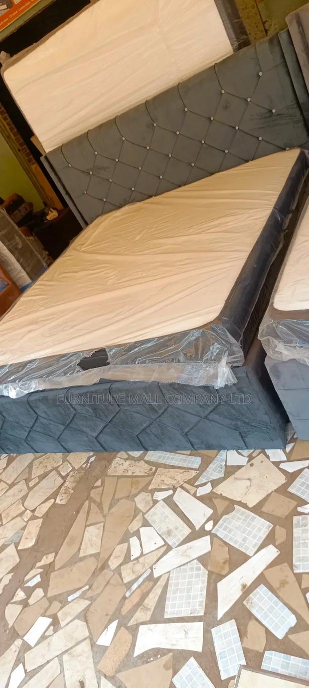 A Must Have 72x75 Queens Frame Plus Mattress · Photo 1