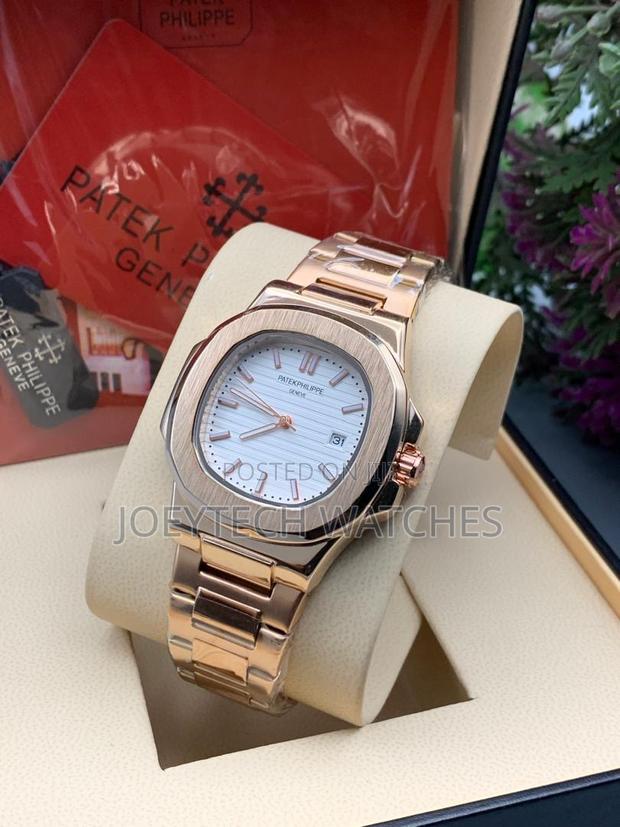 Rose Gold Patek Philippe Stainless Watch · Photo 1