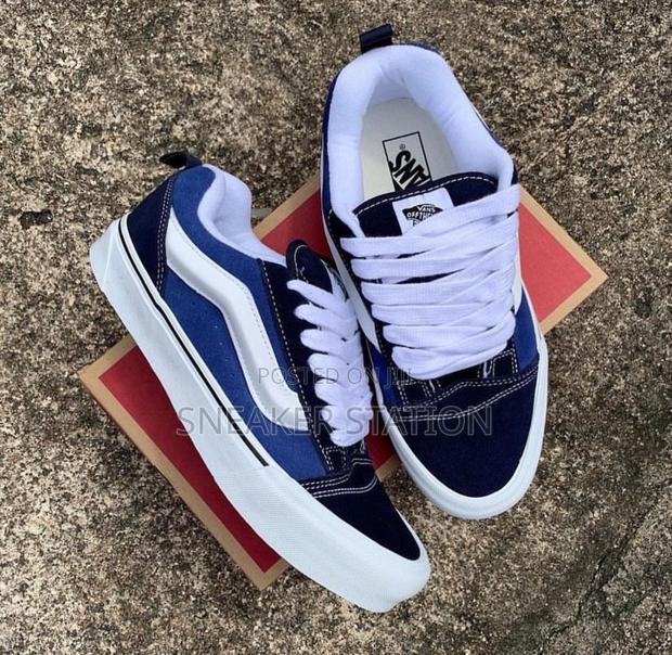 Vans Knu Skool Sneaker Navy Blue · Photo 1