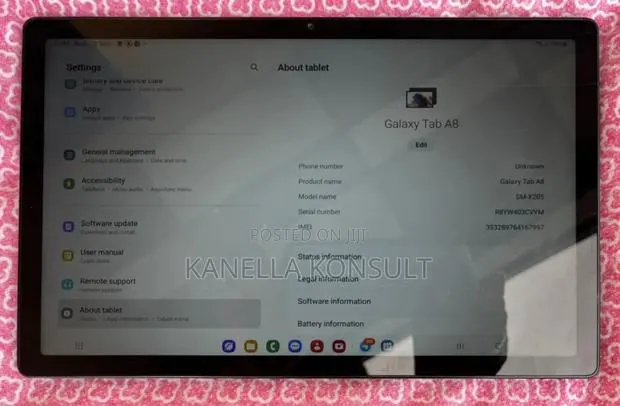 Samsung Galaxy Tab A8 10.5 (2021) 32 GB Black · Photo 1